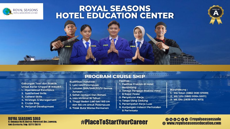 1 Tahun Kapal Pesiar