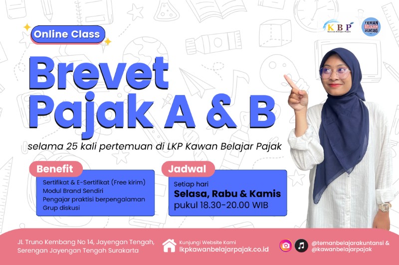 Brevet Pajak A & B Online Class Malam