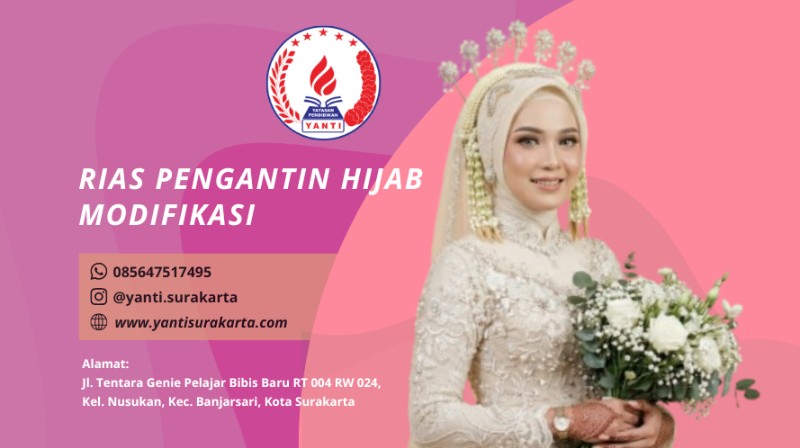 Rias Pengantin Hijab Modifikasi